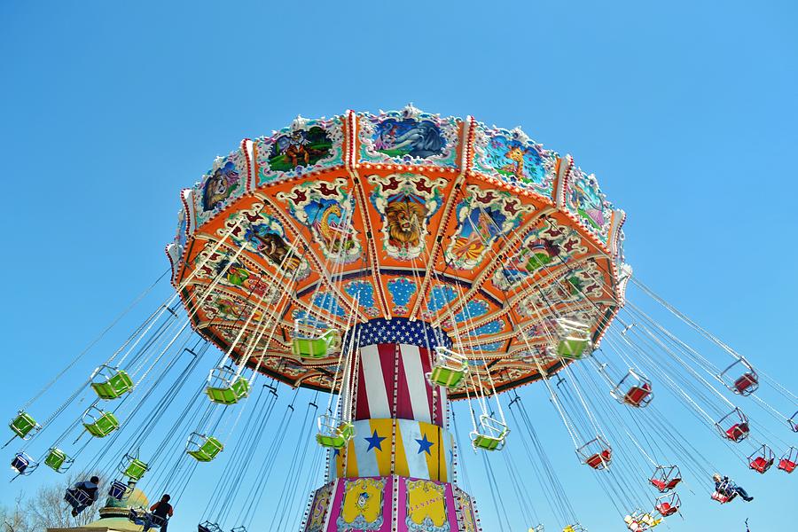 Carnival Ride Photograph by Eileen Brymer