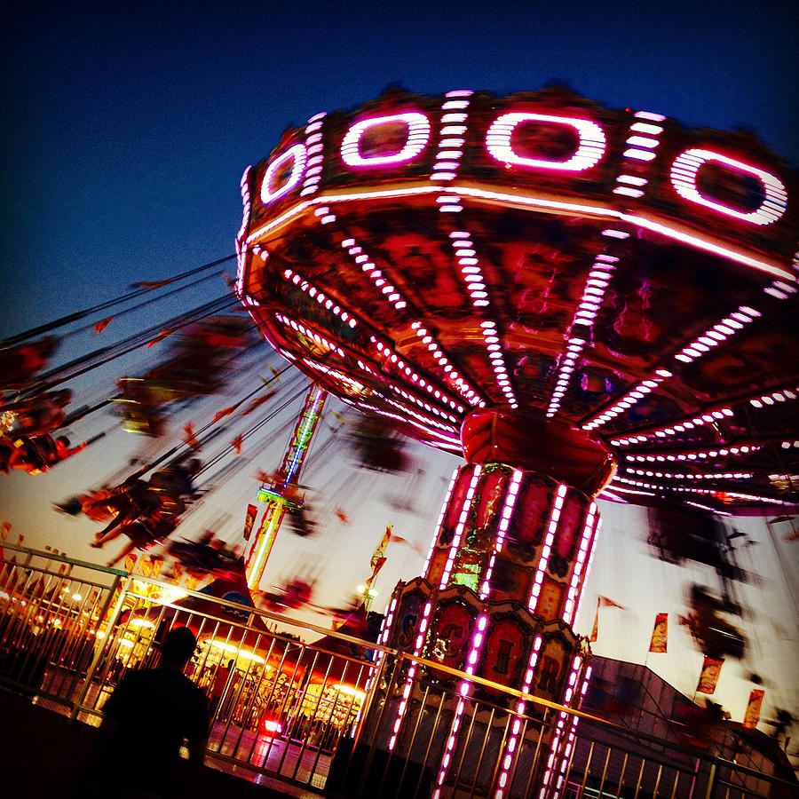 Carnival Ride Photograph by Lisa OConnor - Fine Art America