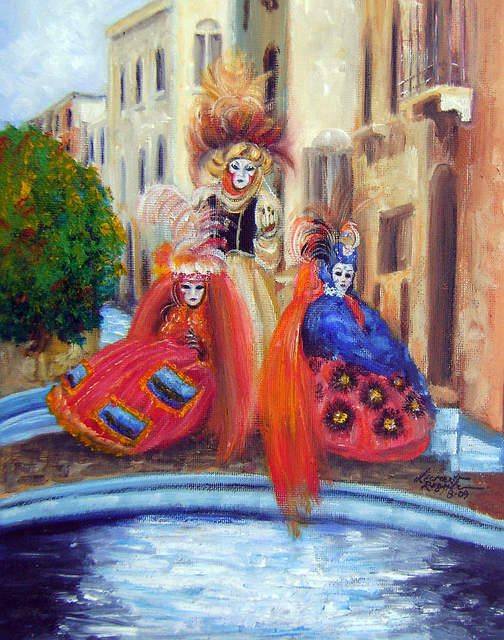 Carnival Time I Painting by Leonardo Ruggieri