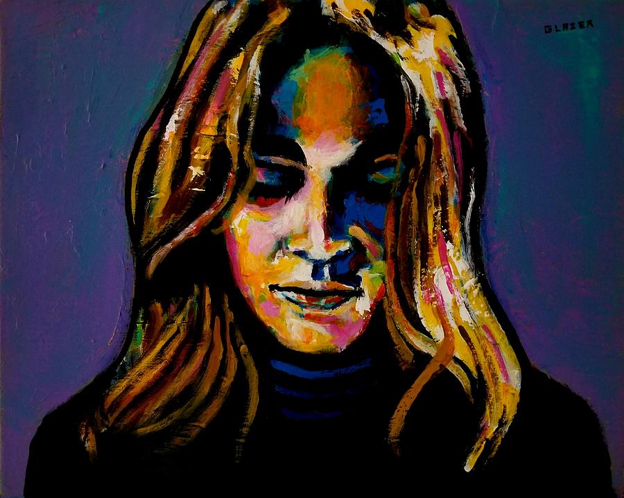 Carole King  The Early Years Painting by Stuart Glazer