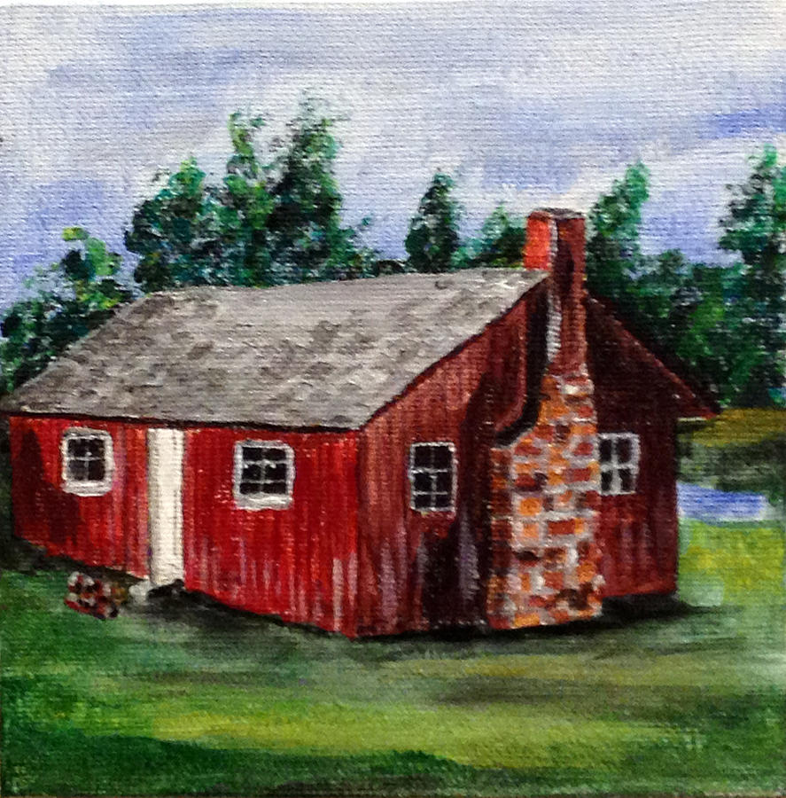 Carolina Cabin Painting by Kevin Callahan