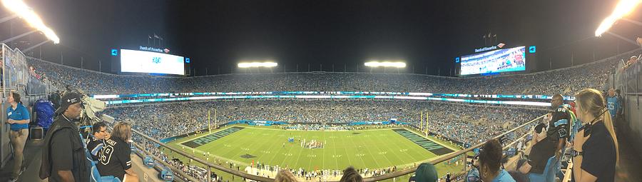 Carolina Panthers Panoramic Print - Bank of America Stadium