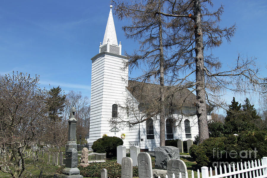 Caroline Church of Brookhaven  Photograph by Steven Spak