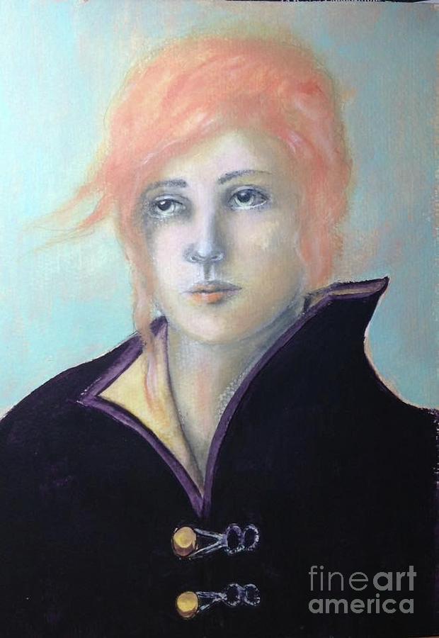 Acrylic Mixed Media - Caroline - In Memory by Pamela Vosseller Acrylic Mixed Media - Caroline - In Memory by Pamela Vosseller