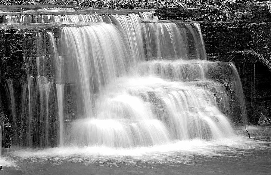 Caron Falls Photograph by Larry Ricker