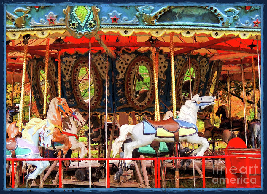Carousel Photograph by Mim White