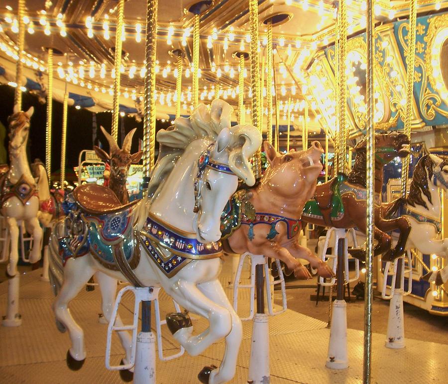 Carousel Horse 2 Photograph by Anita Burgermeister