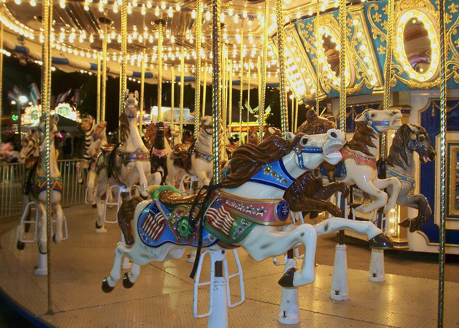 Carousel Horse 3 Photograph by Anita Burgermeister