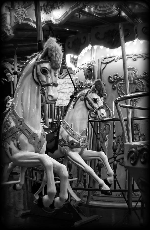 Carousel Horses No. 1 Photograph by Tammy Wetzel