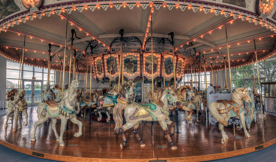 Carousel Photograph by Jerry Gammon