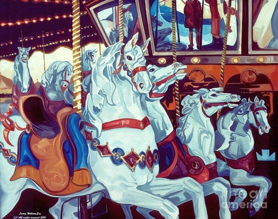 Carousel Painting by Laara WilliamSen