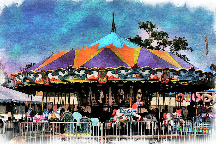 Carousel Photograph by Norma Warden
