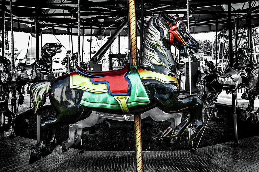 Carousel Number14 Photograph by Michael Arend