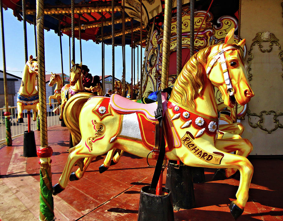 Carousel Photograph by Richard Denyer
