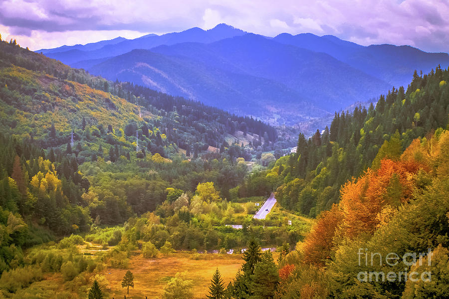 Carpathian mountains - Bicaz  Photograph by Claudia M Photography