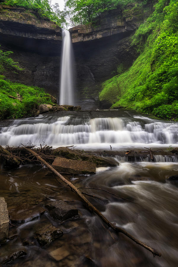 Carpenter Falls Photograph by Mark Papke