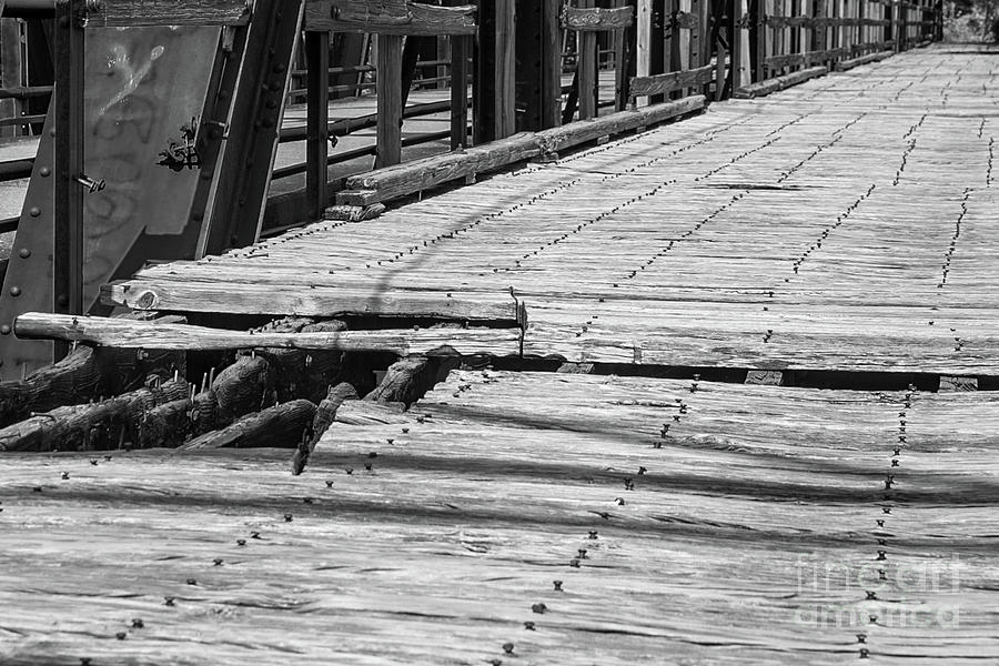 Carpenter's Bluff Walking Bridge Photograph by Sue Huffer - Fine Art ...