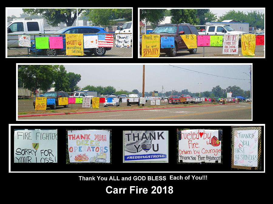 Carr Fire 2018 Photograph by Joyce Dickens