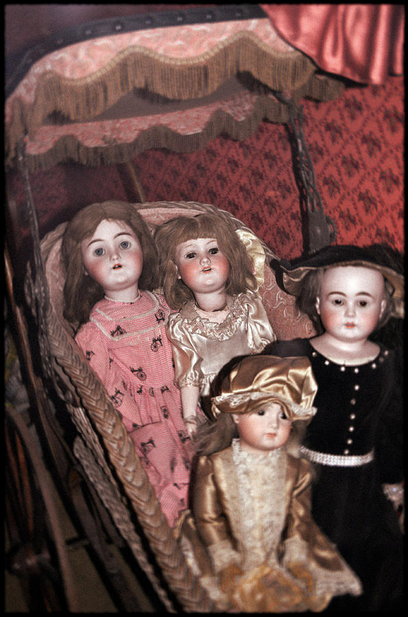 Doll Photograph - Carriage Dolls by Kyle Hanson