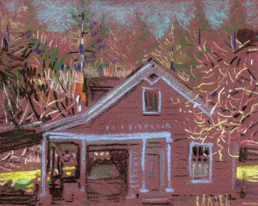 Carriage House Drawing by Donald Maier
