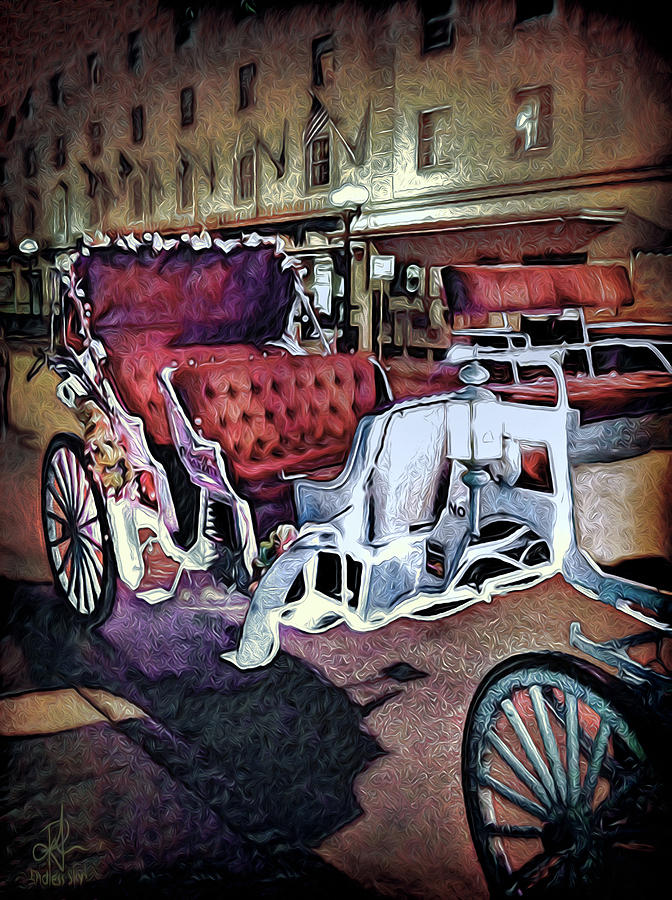 Carriage Ride at Night Photograph by Pennie McCracken