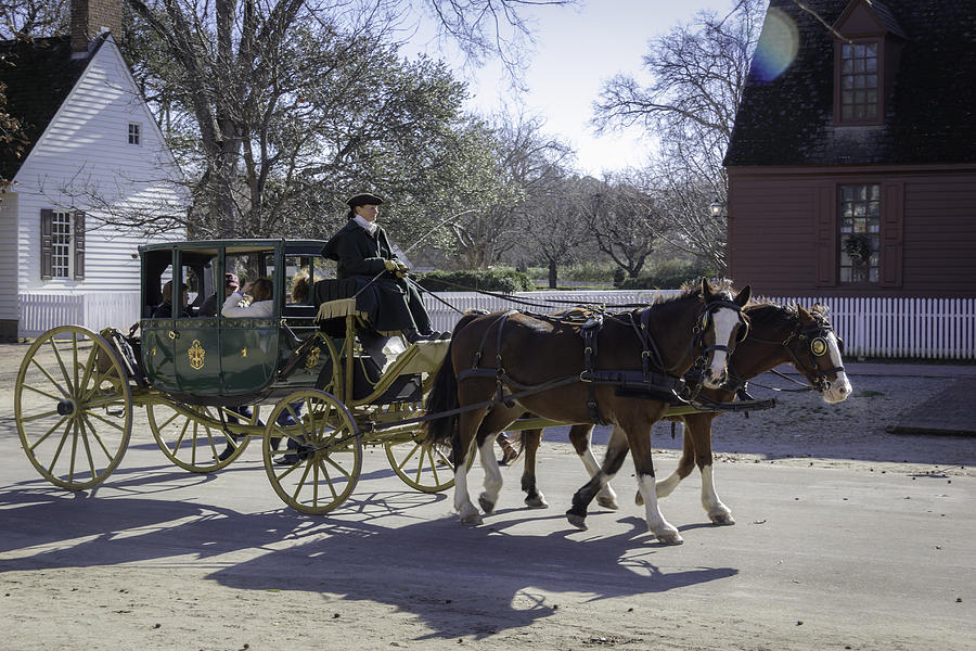 Carriage Ride in the Winter Photograph by Teresa Mucha