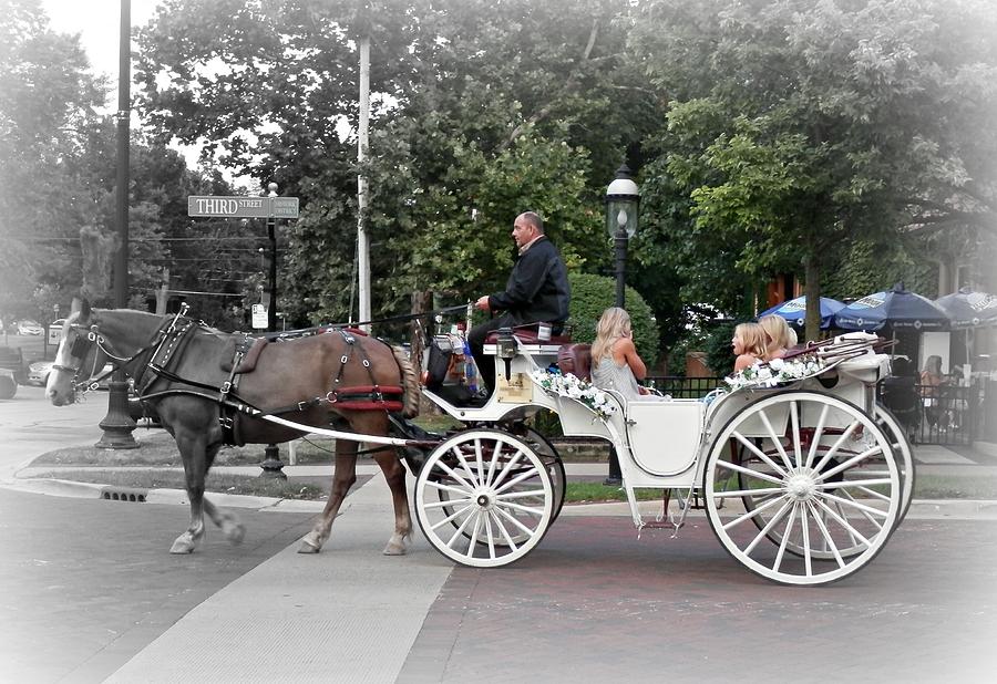 Carriage Ride Into Yesteryear Photograph by Deborah Kunesh