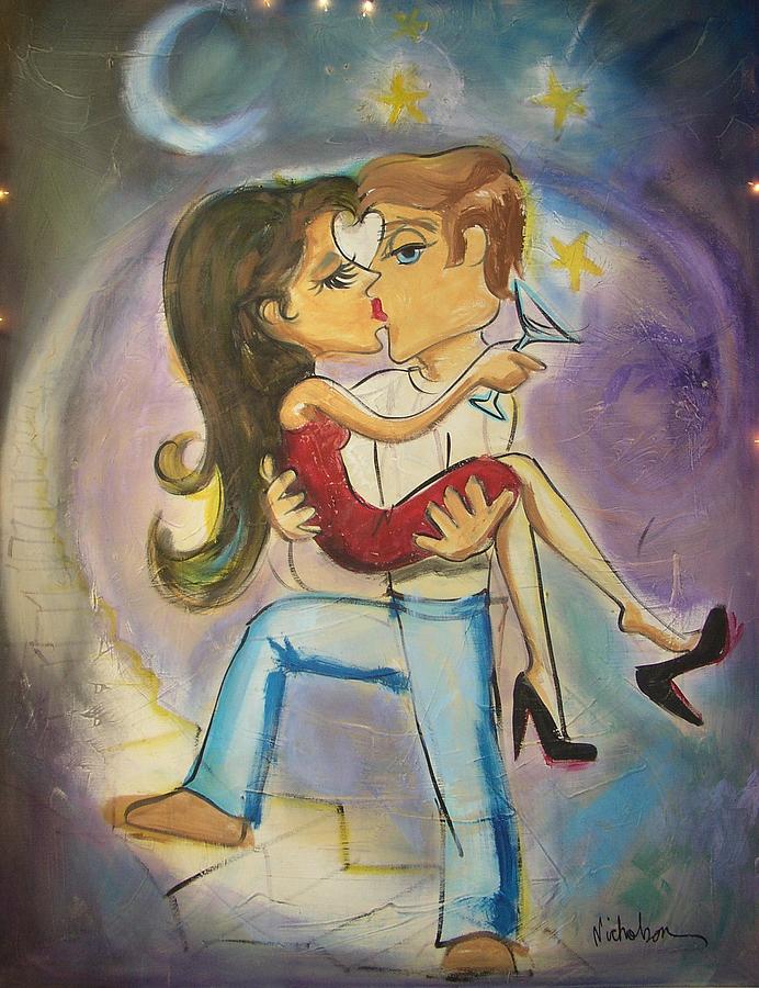 Love Painting - Carried Away by Sandra Dee