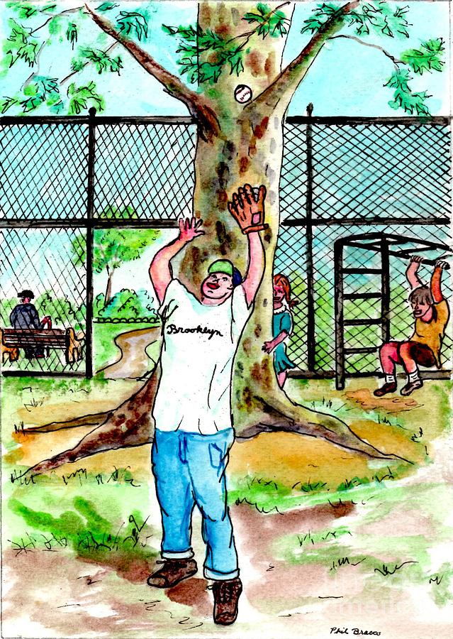 Carroll Park Was a Favorite Playground for The Neighborhood Kids Mixed Media by Philip And Robbie Bracco