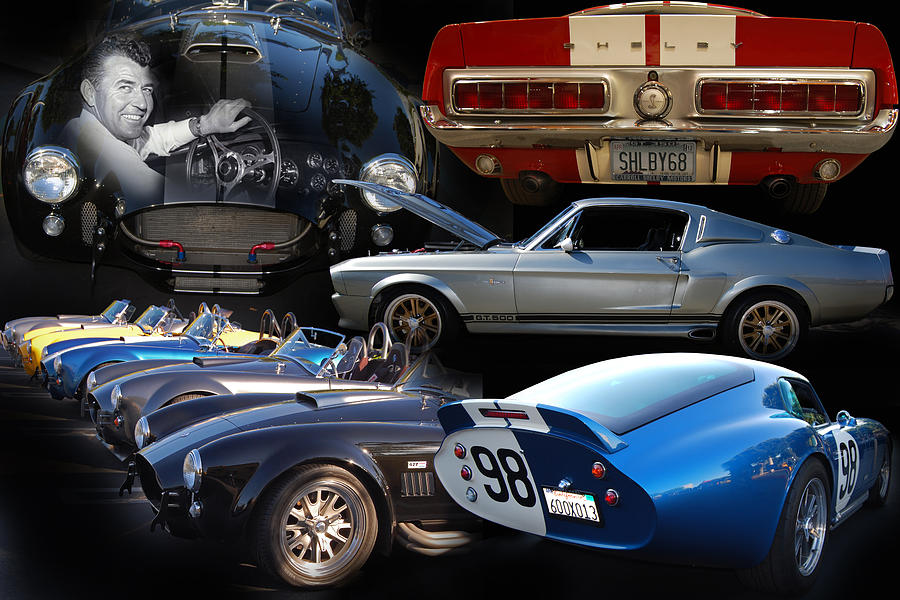 Carroll Shelby Tribute Photograph by Bill Dutting