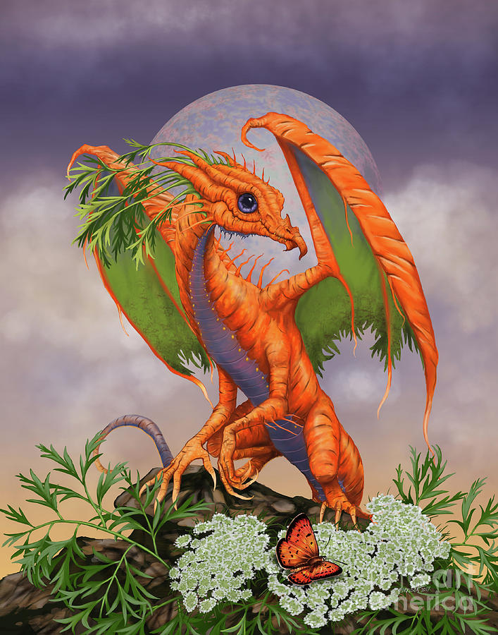 Carrot Dragon Digital Art by Stanley Morrison