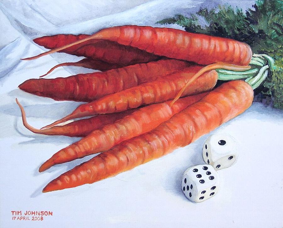 Carrots Painting by Tim Johnson