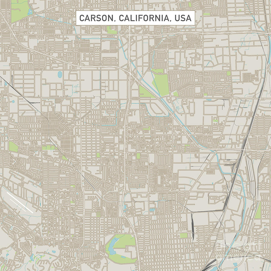 carson city topo vicinity map