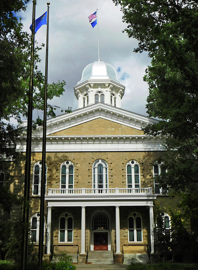 Carson City State Capitol Of Nevada Photograph