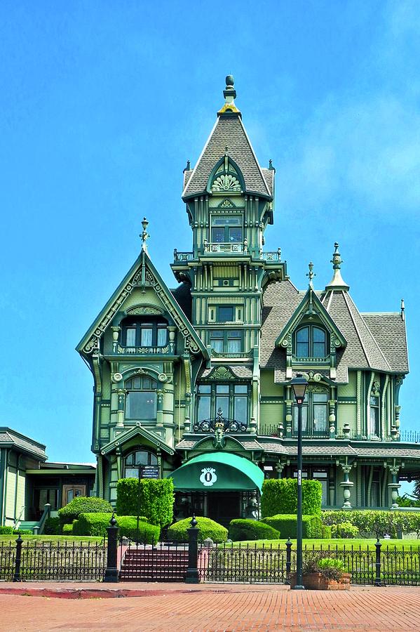Carson Mansion in Eureka Photograph by Kirsten Giving