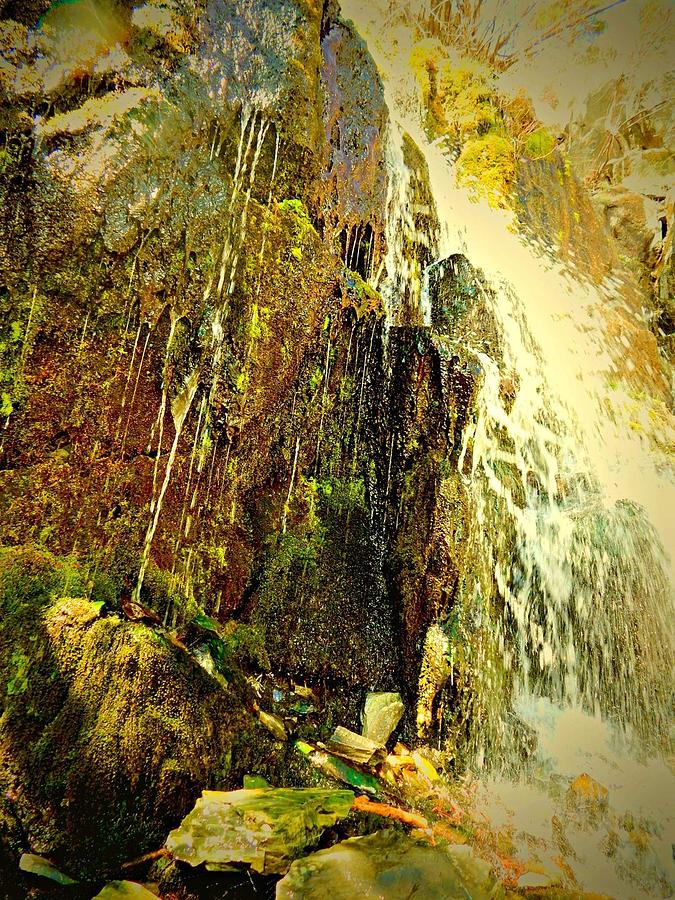 Carson waterfall Photograph by Bailey Zamora