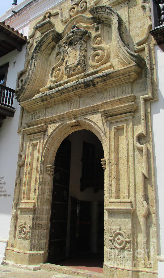 Cartagena Door 3 Photograph by Randall Weidner