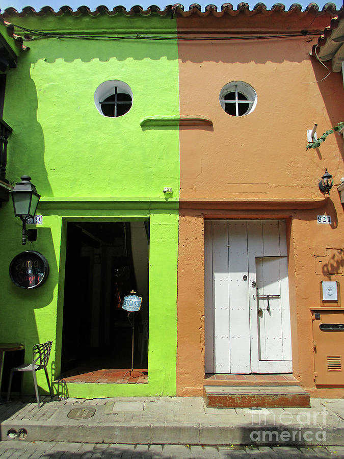 Cartagena Door 7 Photograph by Randall Weidner