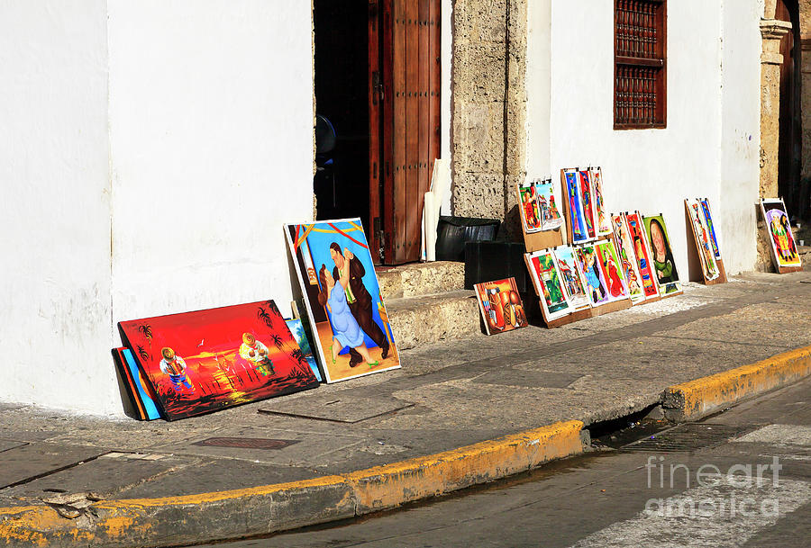 Cartagena Street Art Photograph by John Rizzuto