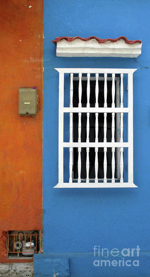 Cartagena Windows 18 Photograph by Randall Weidner