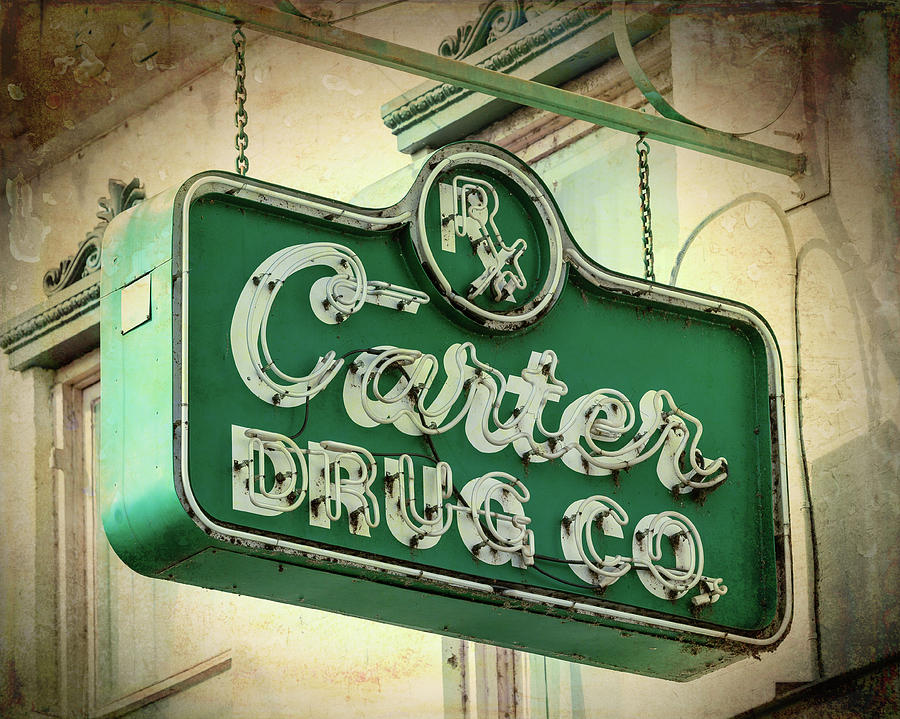 Carter Drug Co Photograph by Stephen Stookey