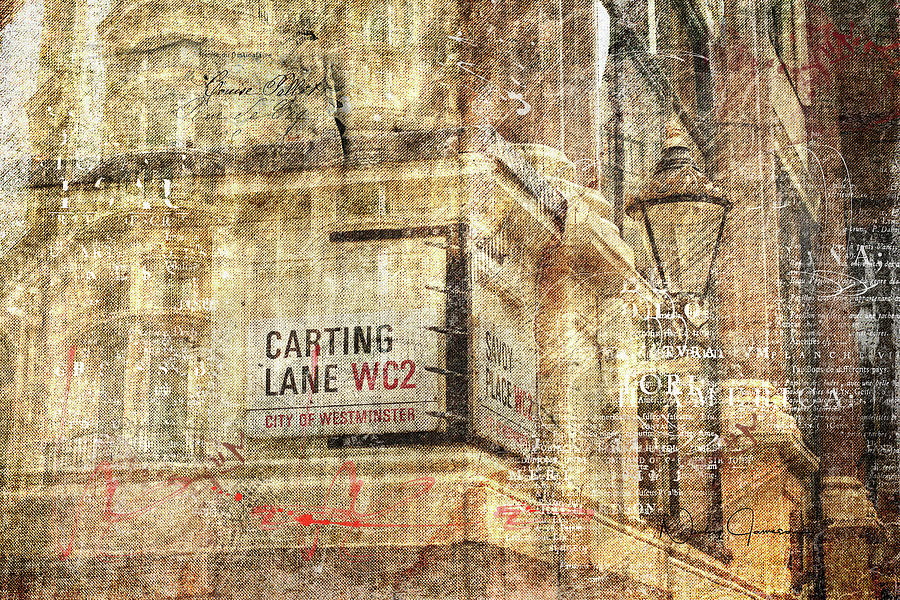 Carting Lane, Savoy Place Digital Art by Nicky Jameson