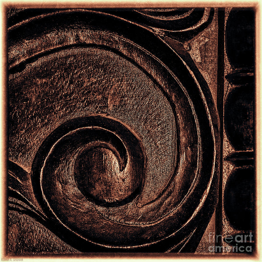 Carved - Fine Art Photography By Ronna A. Shoham Photograph