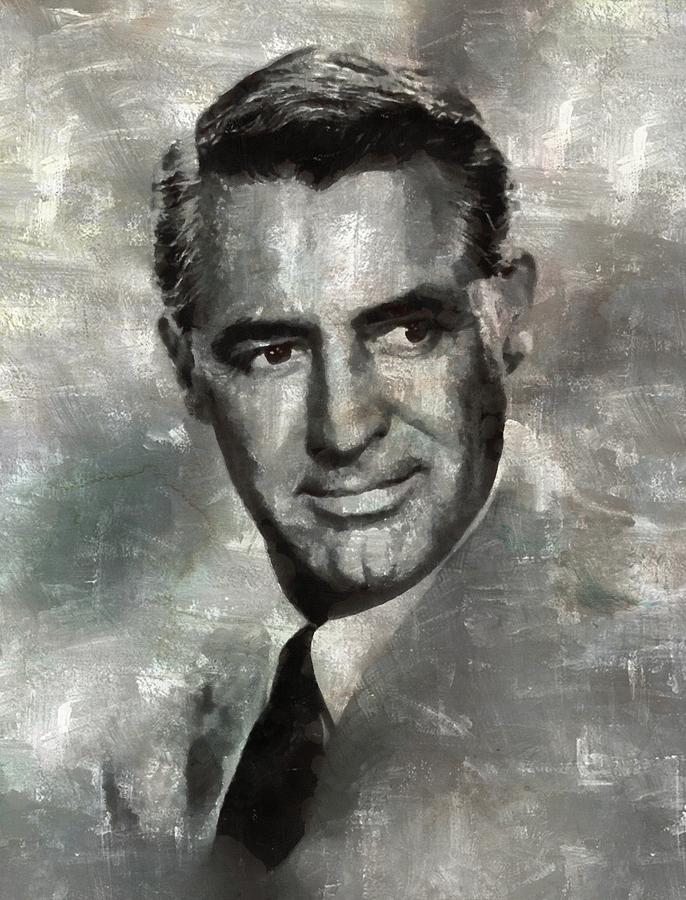 Cary Grant Painting