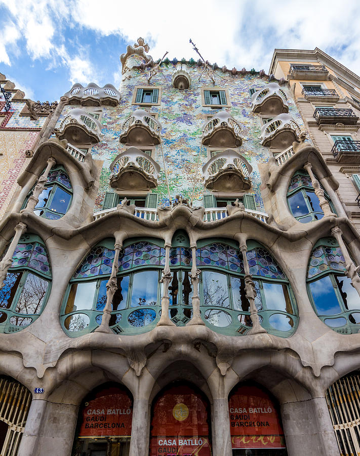 Casa Batllo Barcelona Spain Photograph by Adam Rainoff