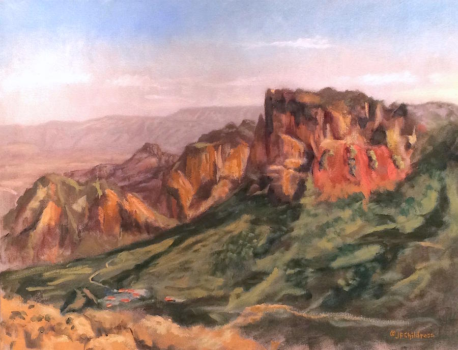 Casa Grande Painting by J P Childress