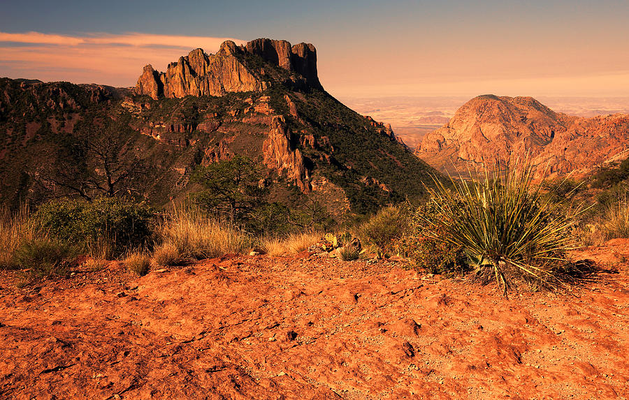 Desert Photograph - Casa Grande Peak 5 by Judy Vincent