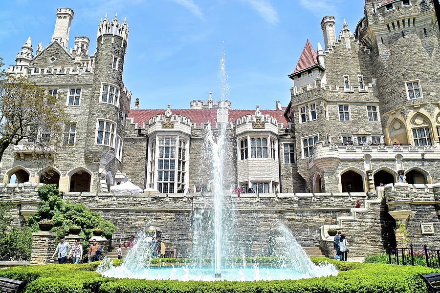 Castle Photograph - Casa Loma by Frozen in Time Fine Art Photography