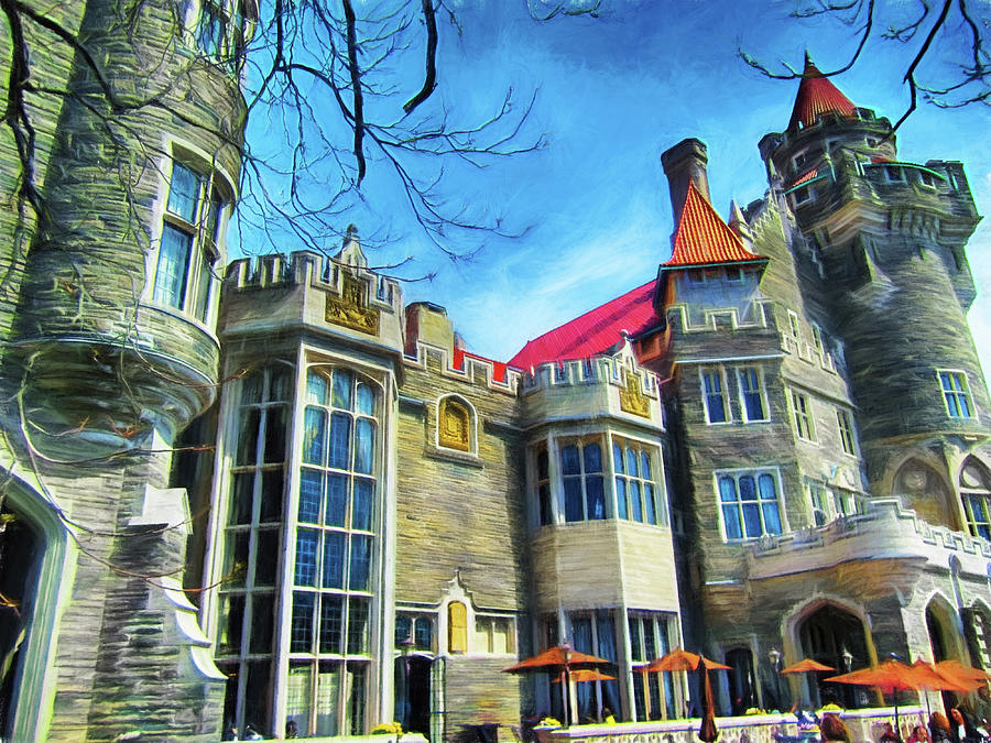 Casa Loma Castle in Toronto 2by1 Photograph by Carlos Diaz