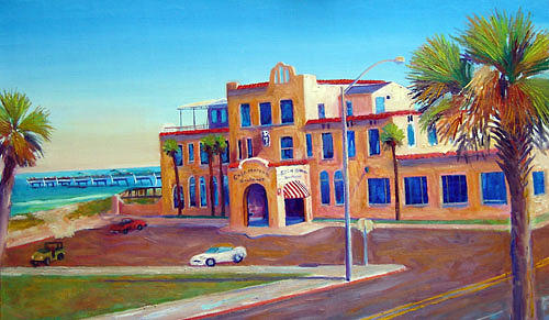 Casa Marina Painting by Blaine Filthaut